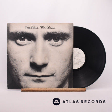 Phil Collins Face Value LP Vinyl Record - Front Cover & Record