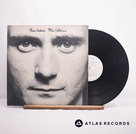 Phil Collins Face Value LP Vinyl Record - Front Cover & Record