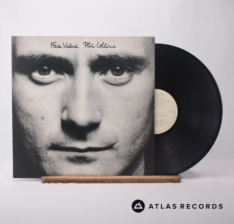 Phil Collins Face Value LP Vinyl Record - Front Cover & Record