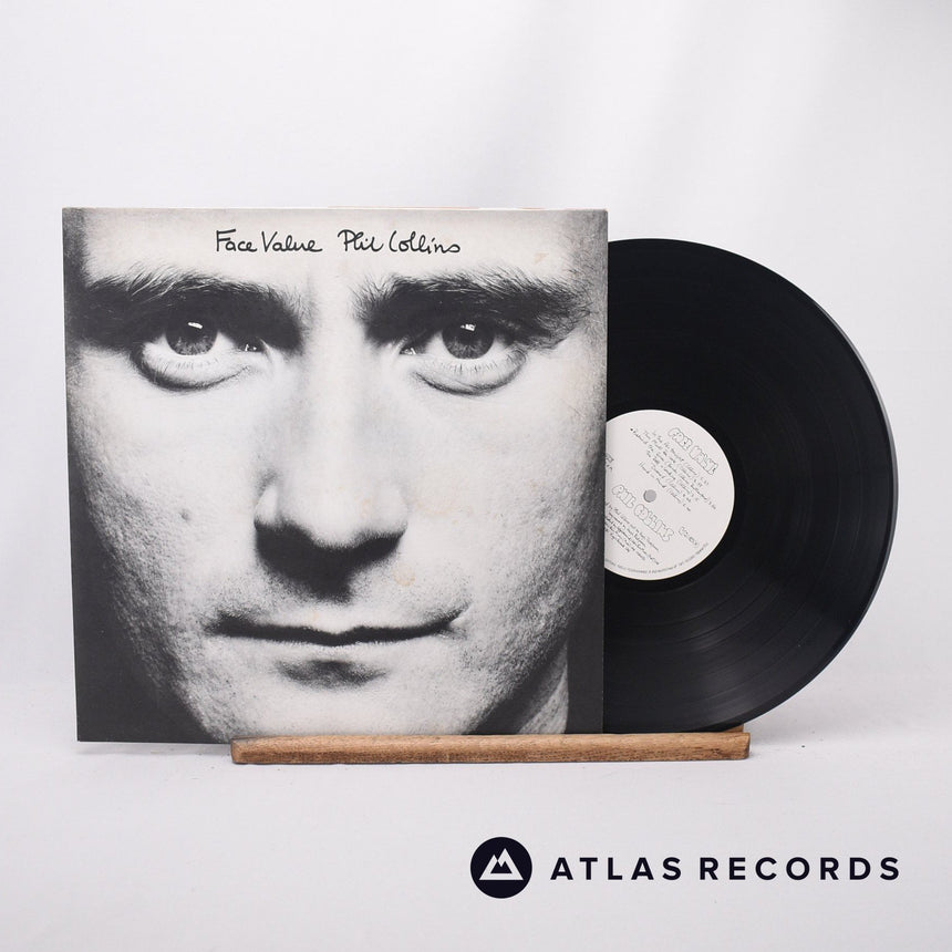 Phil Collins Face Value LP Vinyl Record - Front Cover & Record