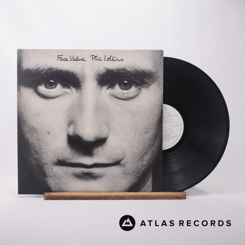 Phil Collins Face Value LP Vinyl Record - Front Cover & Record