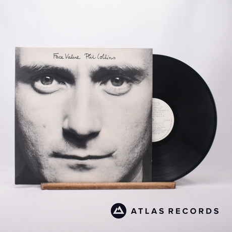 Phil Collins Face Value LP Vinyl Record - Front Cover & Record