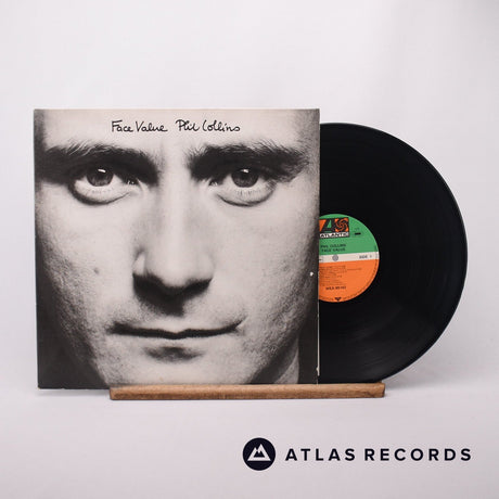 Phil Collins Face Value LP Vinyl Record - Front Cover & Record
