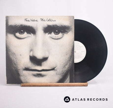 Phil Collins Face Value LP Vinyl Record - Front Cover & Record