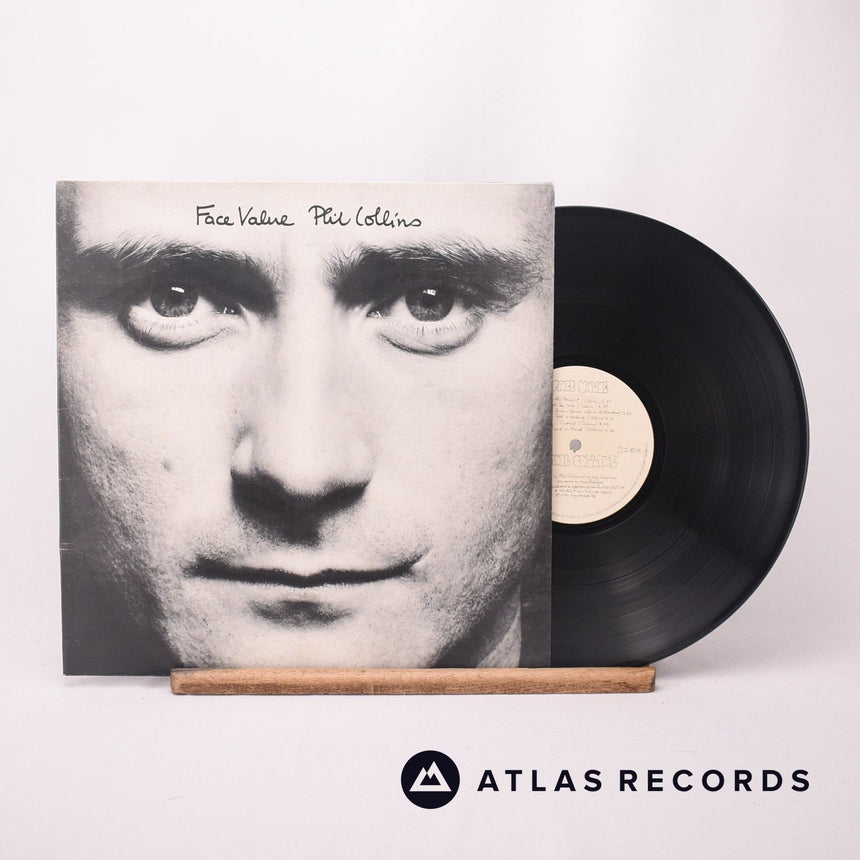 Phil Collins Face Value LP Vinyl Record - Front Cover & Record