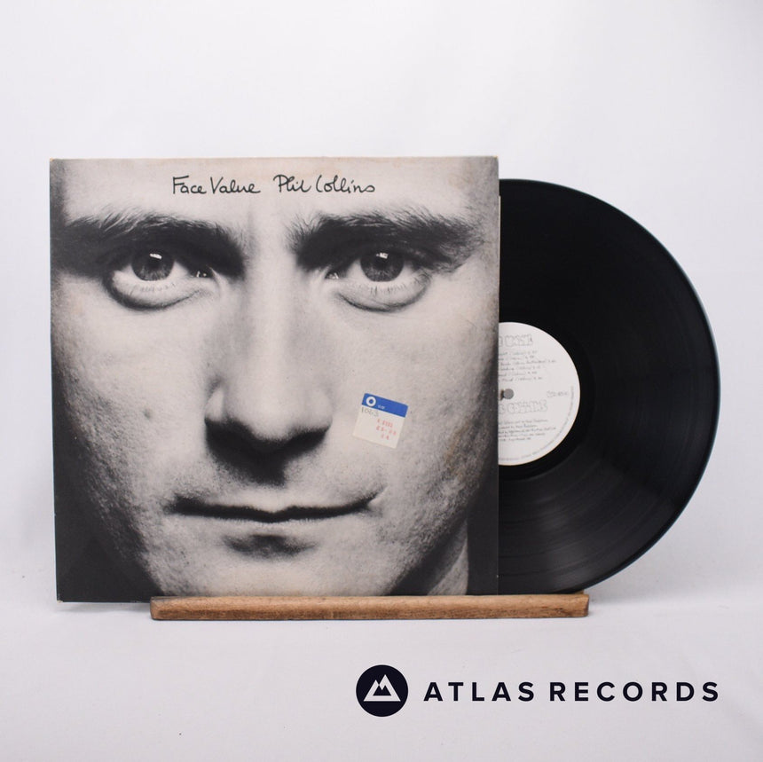 Phil Collins Face Value LP Vinyl Record - Front Cover & Record