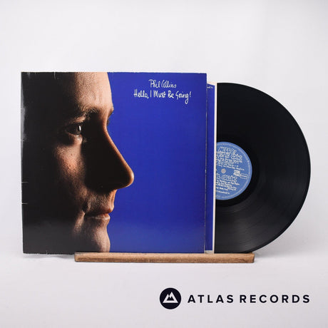 Phil Collins Hello, I Must Be Going! LP Vinyl Record - Front Cover & Record