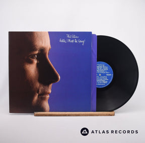 Phil Collins Hello, I Must Be Going LP Vinyl Record - Front Cover & Record