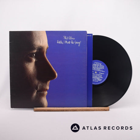 Phil Collins Hello, I Must Be Going! LP Vinyl Record - Front Cover & Record