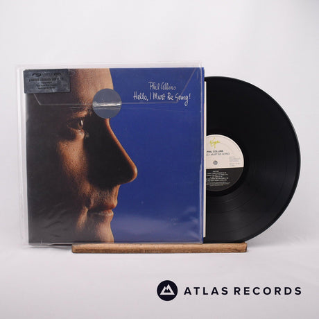 Phil Collins Hello, I Must Be Going! LP Vinyl Record - Front Cover & Record