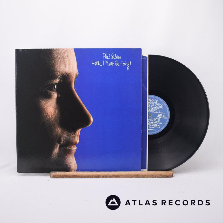 Phil Collins Hello, I Must Be Going! LP Vinyl Record - Front Cover & Record