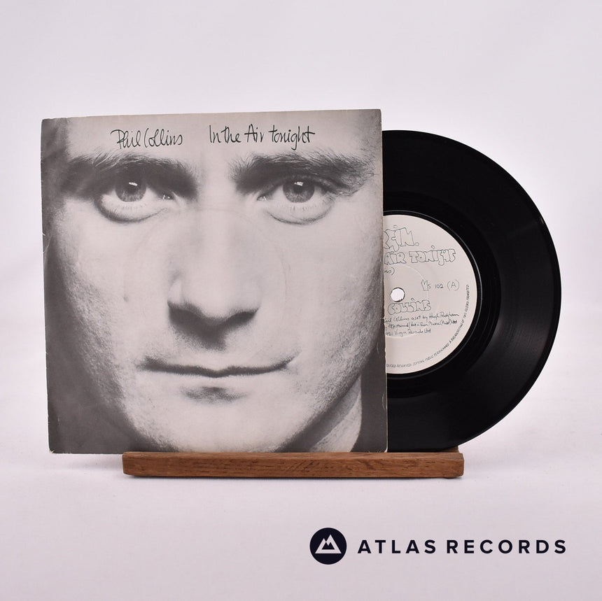 Phil Collins In The Air Tonight 7" Vinyl Record - Front Cover & Record