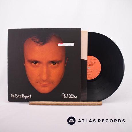 Phil Collins No Jacket Required LP Vinyl Record - Front Cover & Record