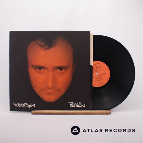 Phil Collins No Jacket Required LP Vinyl Record - Front Cover & Record