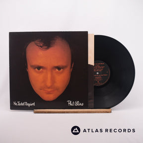 Phil Collins No Jacket Required LP Vinyl Record - Front Cover & Record