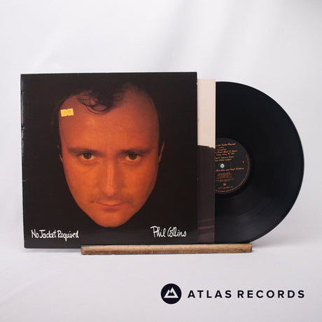 Phil Collins No Jacket Required LP Vinyl Record - Front Cover & Record