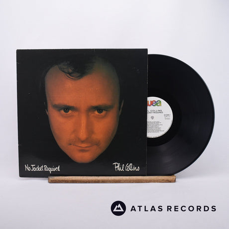 Phil Collins No Jacket Required LP Vinyl Record - Front Cover & Record