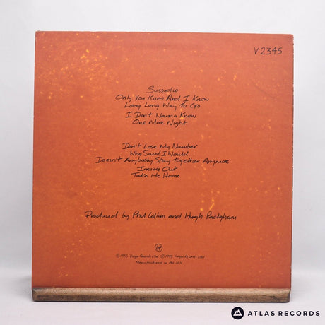 Phil Collins - No Jacket Required - LP Vinyl Record - EX/EX