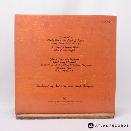 Phil Collins - No Jacket Required - LP Vinyl Record - EX/EX