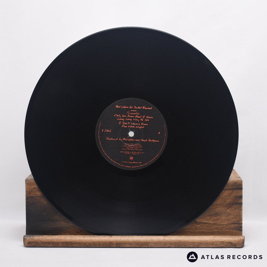Phil Collins - No Jacket Required - LP Vinyl Record - VG+/VG+