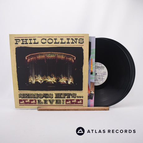 Phil Collins Serious Hits...Live! 2 x LP Vinyl Record - Front Cover & Record