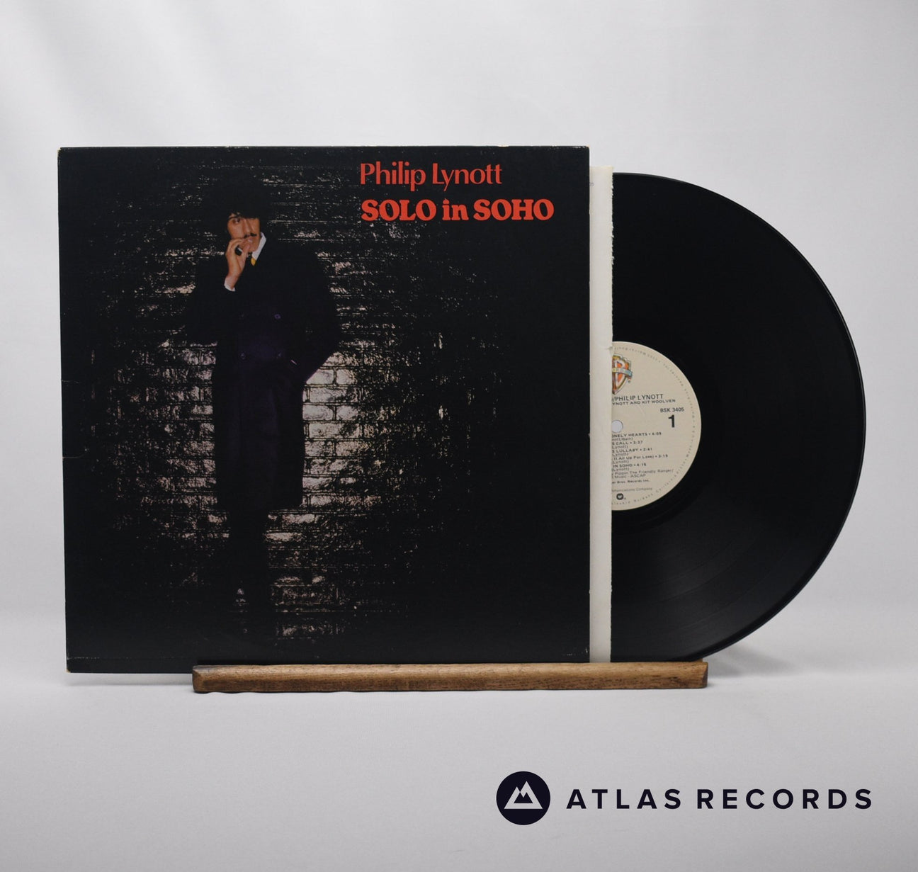 Phil Lynott Solo In Soho LP Vinyl Record - Front Cover & Record