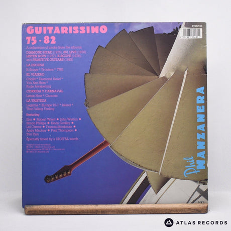 Phil Manzanera - Guitarissimo - LP Vinyl Record - EX/VG+