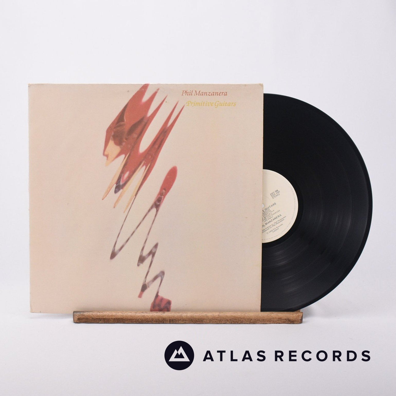 Phil Manzanera Primitive Guitars LP Vinyl Record - Front Cover & Record