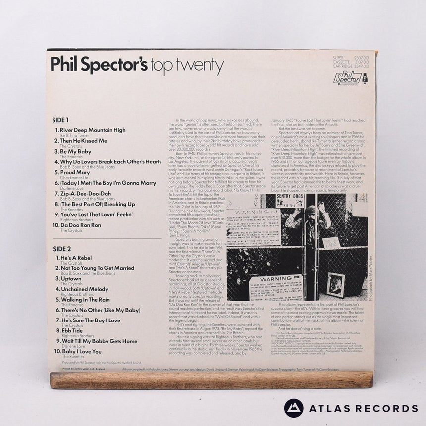 Phil Spector - Echoes Of The 60's - Mono LP Vinyl Record - EX/EX