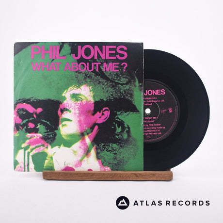 Philip Franz Jones What About Me? 7" Vinyl Record - Front Cover & Record