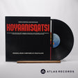 Philip Glass Koyaanisqatsi LP Vinyl Record - Front Cover & Record