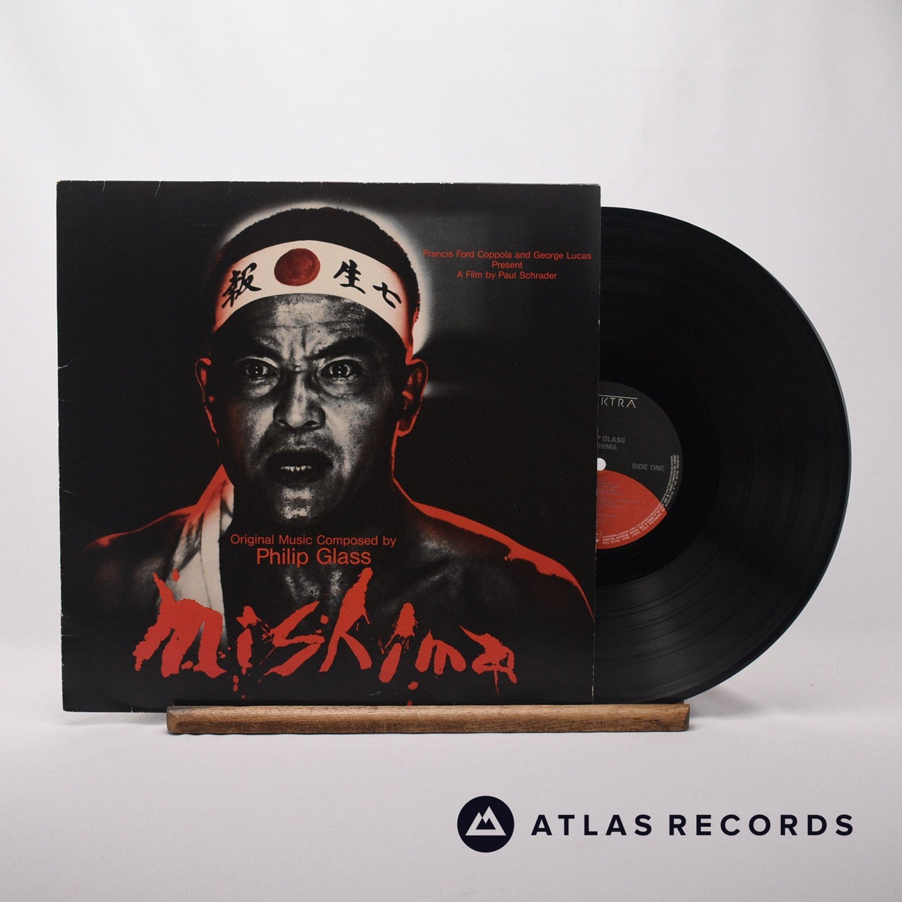 Philip Glass Mishima LP Vinyl Record - Front Cover & Record