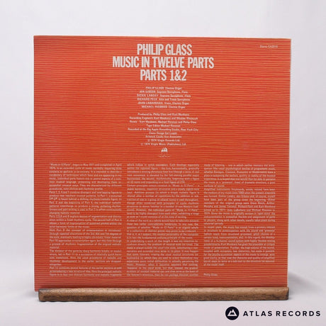 Philip Glass - Music In Twelve Parts - Parts 1 & 2 - LP Vinyl Record - EX/EX