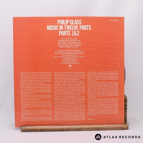 Philip Glass - Music In Twelve Parts - Parts 1 & 2 - LP Vinyl Record - EX/VG+