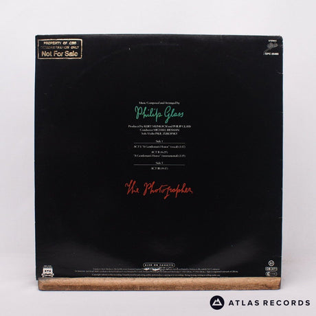 Philip Glass - The Photographer - Insert LP Vinyl Record - VG+/EX