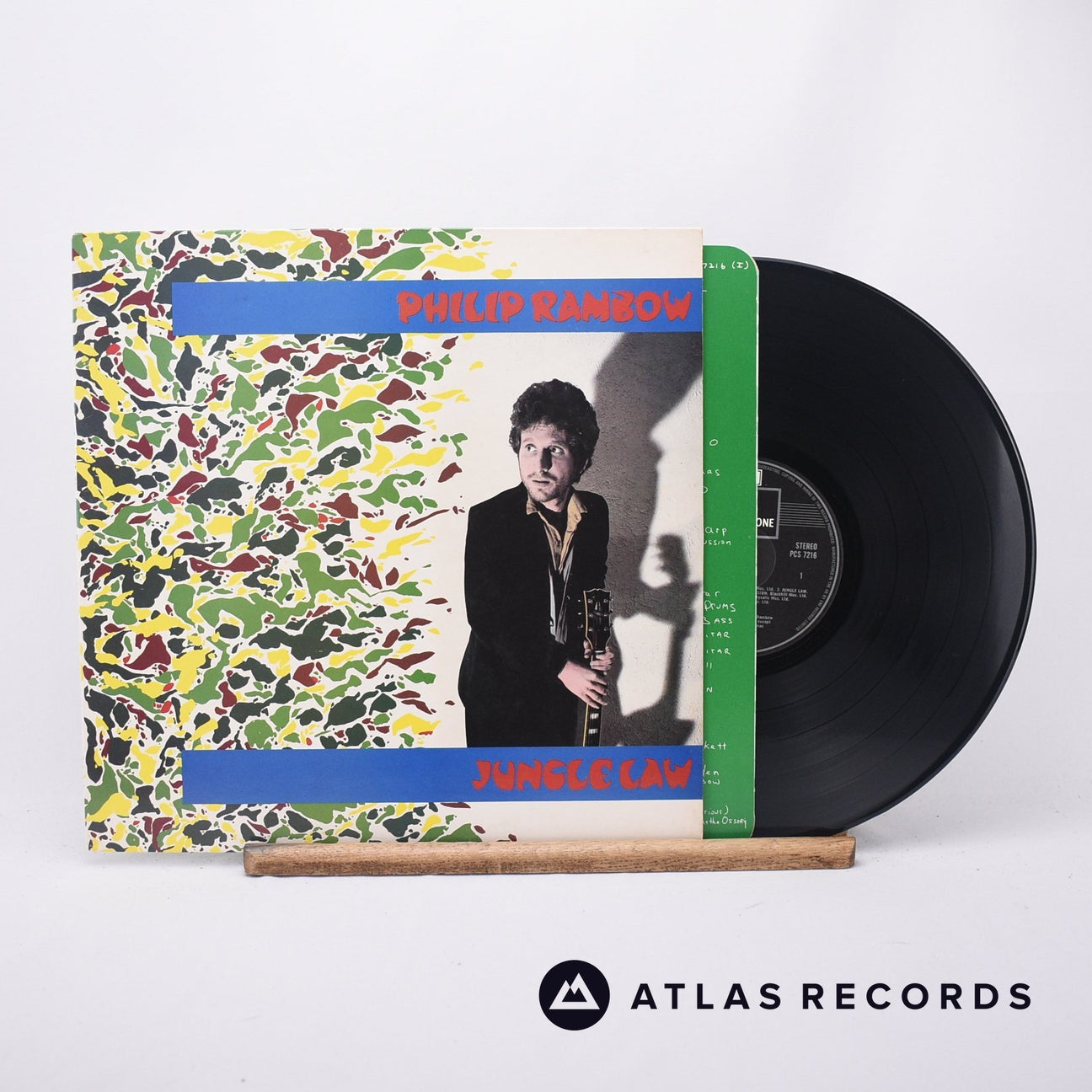 Philip Rambow Jungle Law LP Vinyl Record - Front Cover & Record