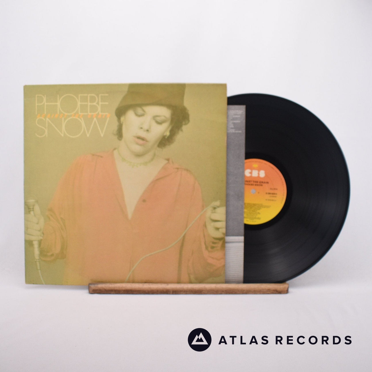 Phoebe Snow Against The Grain LP Vinyl Record - Front Cover & Record