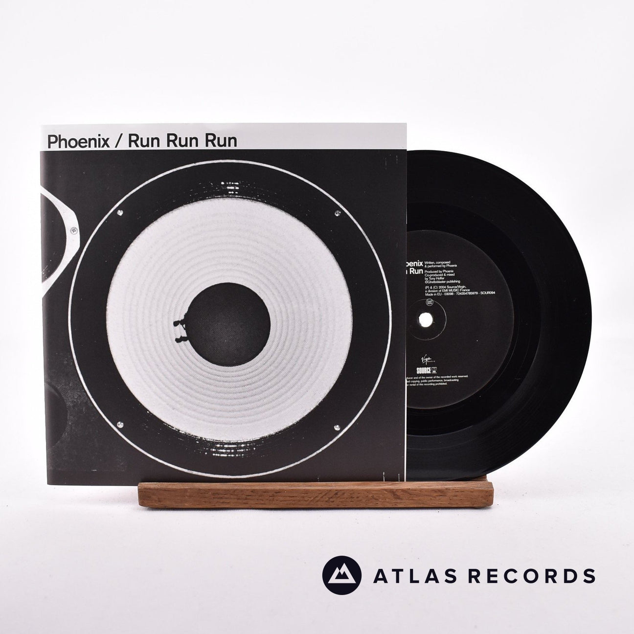 Phoenix Run Run Run 7" Vinyl Record - Front Cover & Record