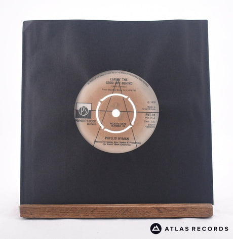 Phyllis Hyman Leavin' The Good Life Behind 7" Vinyl Record - In Sleeve