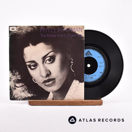 Phyllis Hyman You Know How To Love Me 7" Vinyl Record - Front Cover & Record