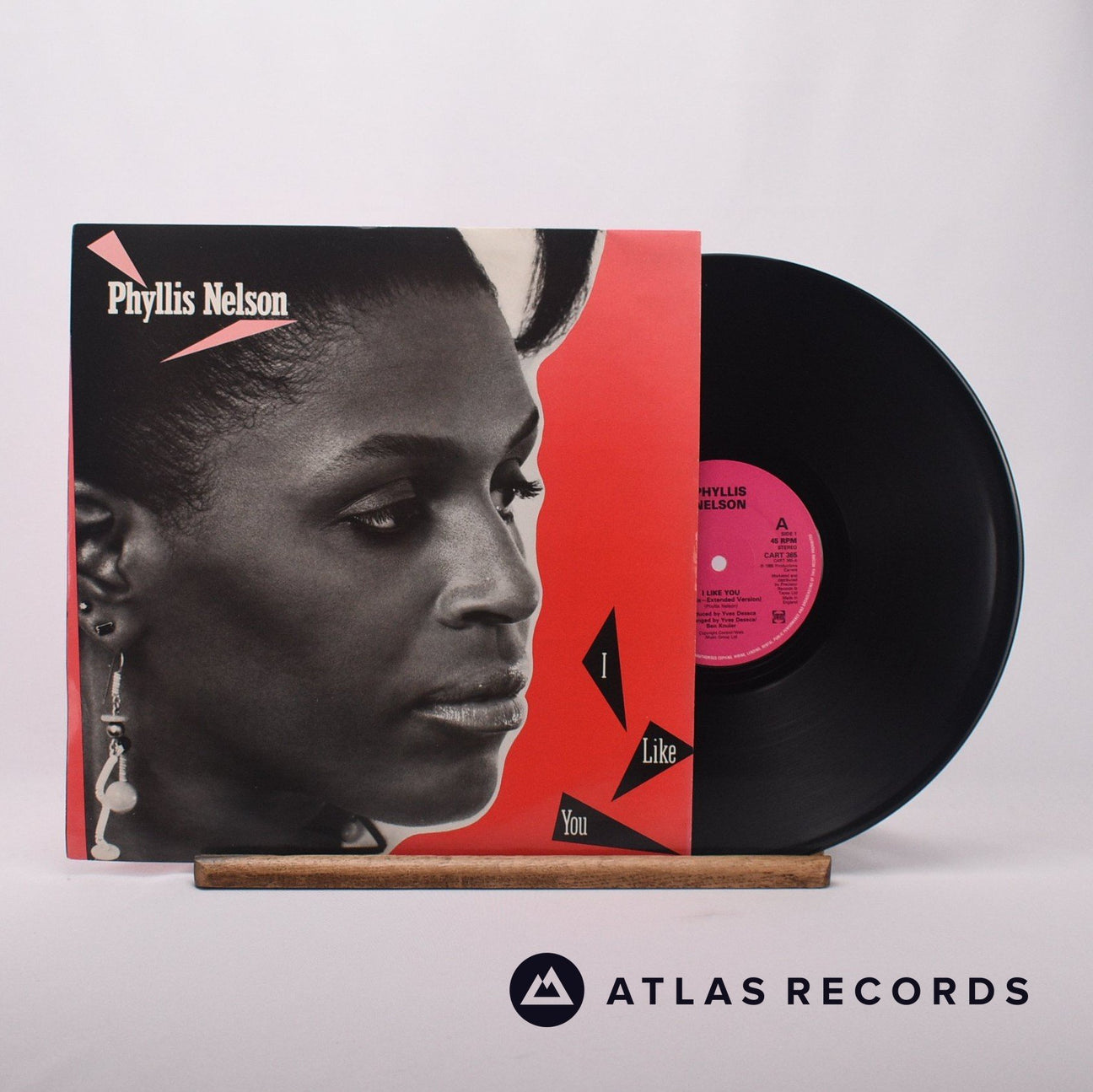 Phyllis Nelson I Like You 12" Vinyl Record - Front Cover & Record