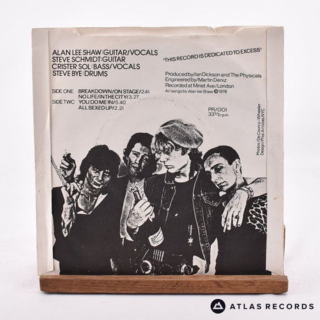 Physicals - All Sexed Up - 7" EP Vinyl Record - VG+/VG+