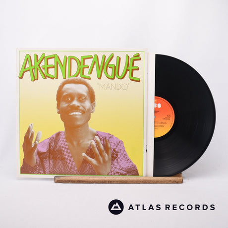 Pierre Akendengue Mando LP Vinyl Record - Front Cover & Record