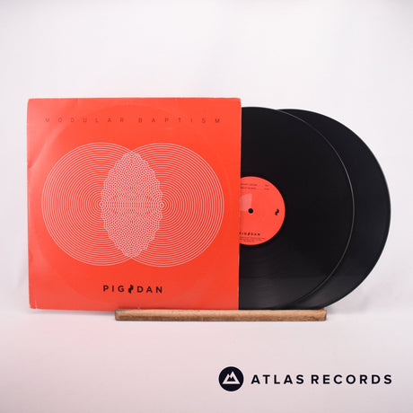 Pig & Dan Modular Baptism 2 x 12" Vinyl Record - Front Cover & Record