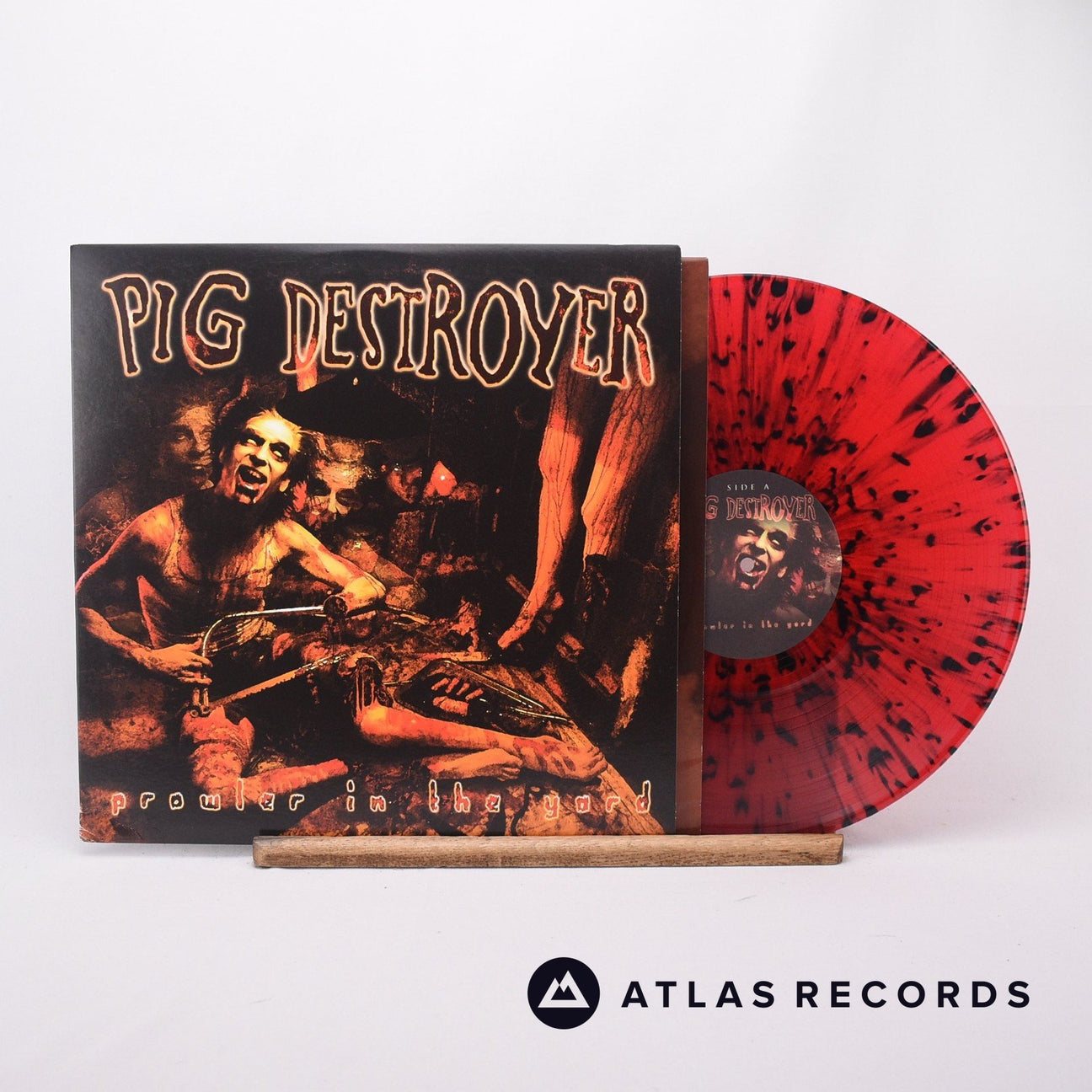 Pig Destroyer Prowler In The Yard LP Vinyl Record - Front Cover & Record