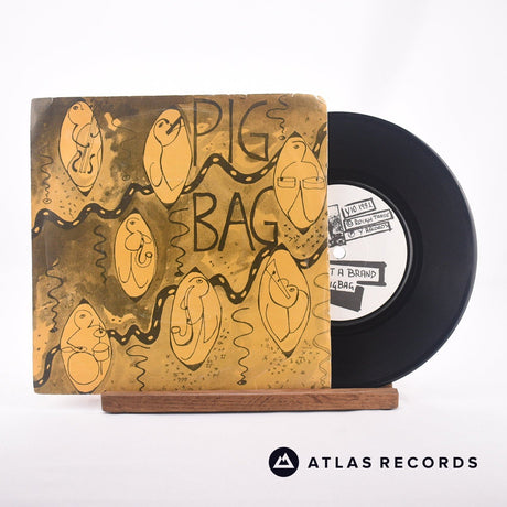 Pigbag Papa's Got A Brand New Pigbag 7" Vinyl Record - Front Cover & Record