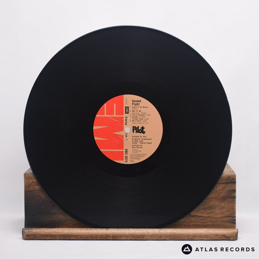 Pilot - Second Flight - LP Vinyl Record - EX/VG+