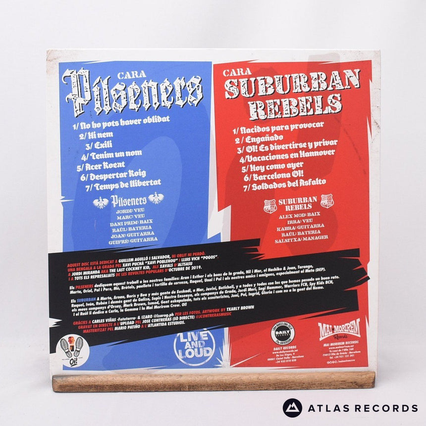 Pilseners - Live And Loud - White Spain LP Vinyl Record - NM/NM