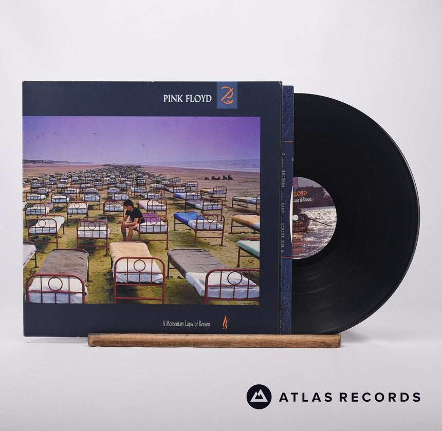 Pink Floyd A Momentary Lapse Of Reason LP Vinyl Record - Front Cover & Record