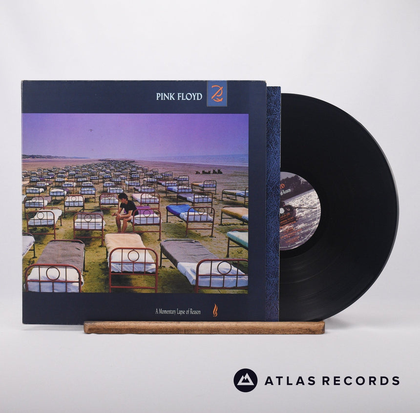 Pink Floyd A Momentary Lapse Of Reason LP Vinyl Record - Front Cover & Record